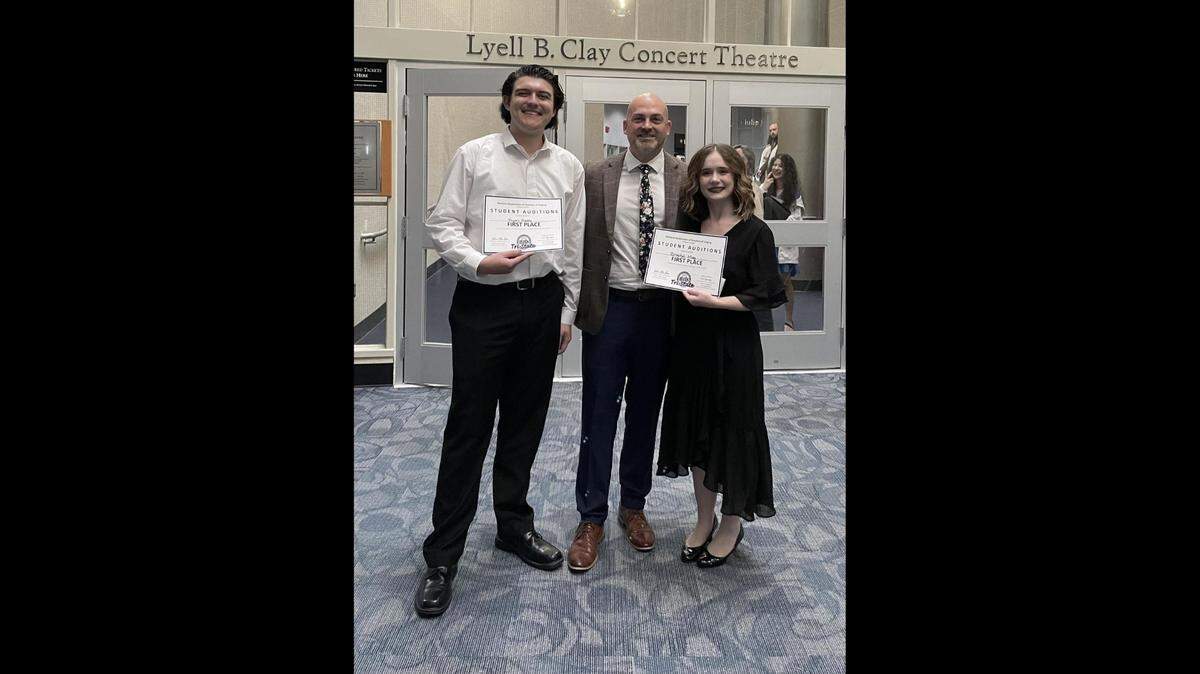 Youngstown students won first place at the 2024 National Association of Teachers of Singing’s Tri-State Chapter “Student Auditions” Competition. 