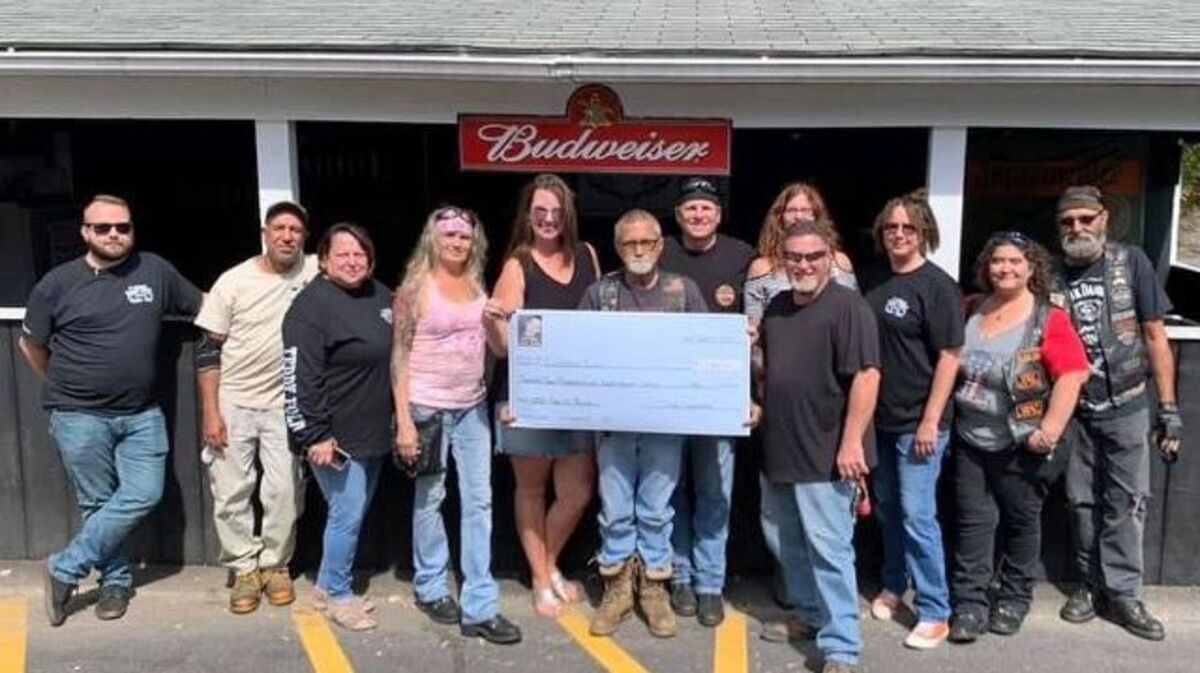Hundreds participated in the seventh annual Teddy Foltz Memorial Poker Run, which raised $22,088 for the Sojourner House Domestic Violence Program. (Contributed photo)