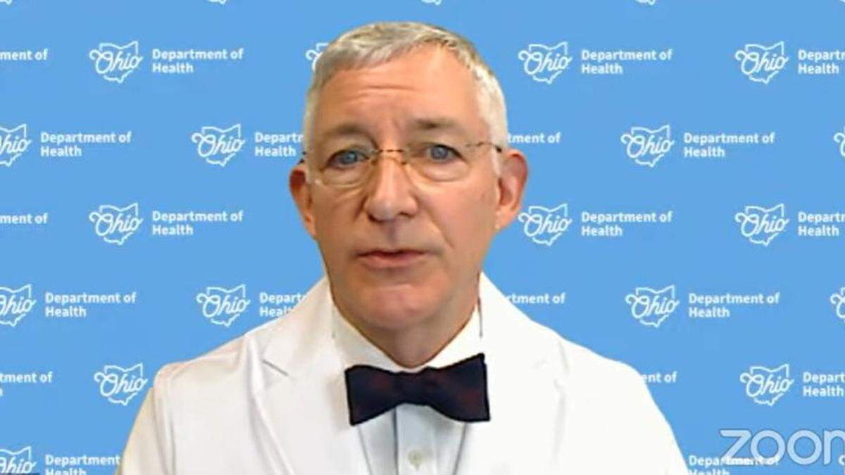 Fewer people are being diagnosed with COVID-19 and RSV in Ohio, according to Dr. Bruce Vanderhoff, director of the Ohio Department of Health.