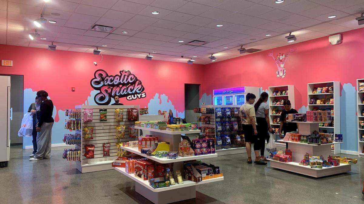 The Eastwood Mall Exotic Snack Guys location joins 34 other stores across the U.S., including Chicago, Pennsylvania and Texas.&nbsp;