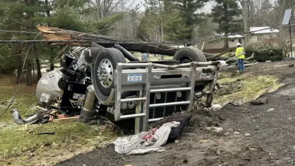 Russell Township rollover crash.
