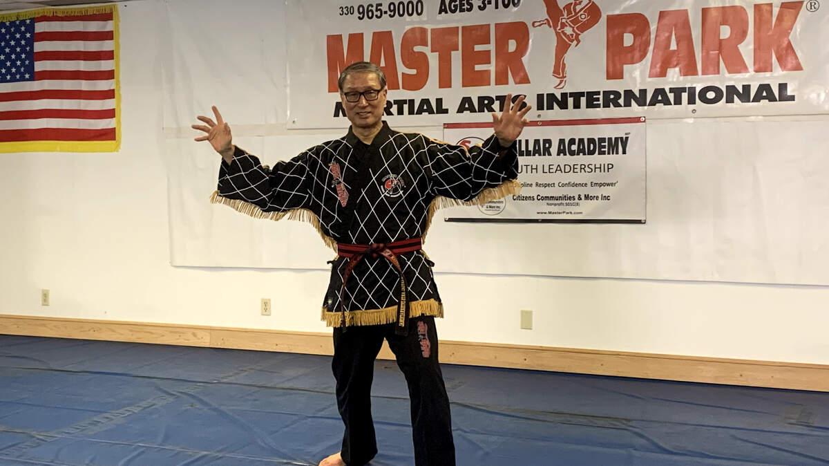 At Master Park Martial Arts International, he teaches taekwondo, karate, tai chi, judo and more classes to anyone from three to 90 years old in the Mahoning County area.