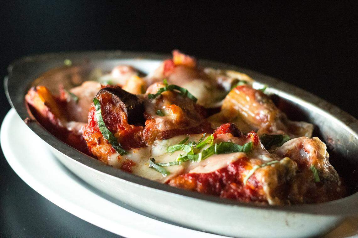  Pasta alla norma al forno is one of many authentic Italian dishes offered at YOSTERIA in Youngstown. 