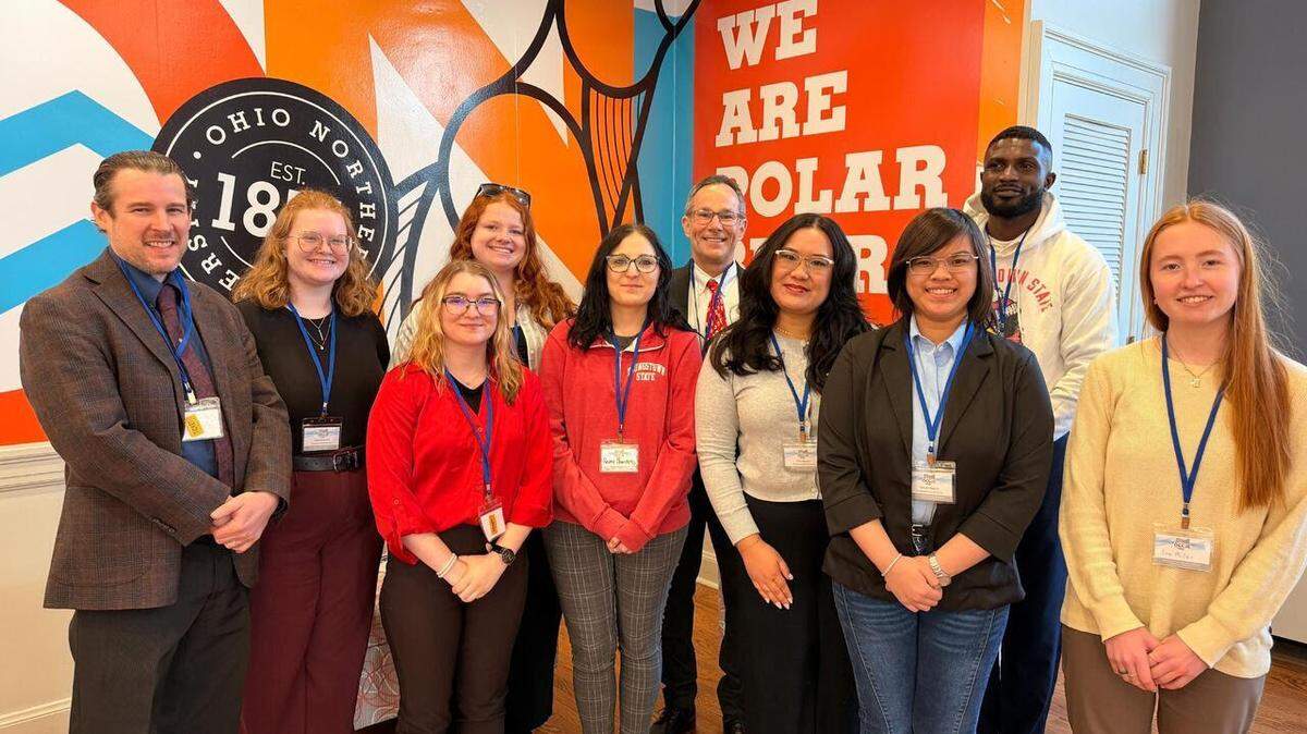 Youngstown State University students and faculty earned top honors at the Ohio Council of Criminal Justice Education conference with student awards and faculty leadership roles.