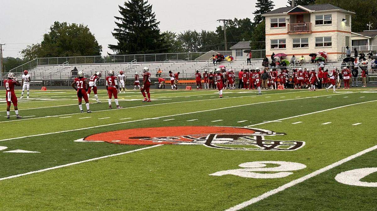 The field at Akron East High School.