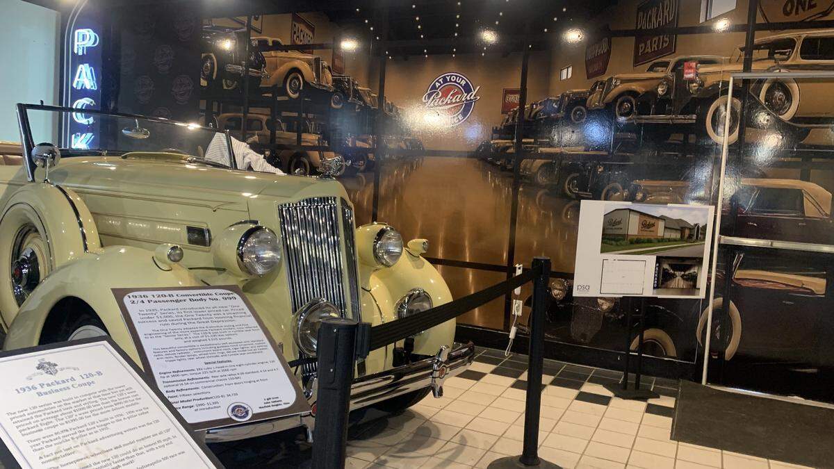 The National Packard Museum houses restored Packard automobiles and rotating educational displays about the history of the local family who started the Packard Motor Car Company.
