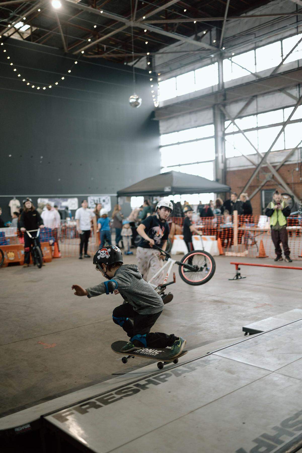 Youngstown Skatepark Association announced a free pop-up skatepark series, starting April 25 at the Atkinson Recreation Center with ramps for all ages.