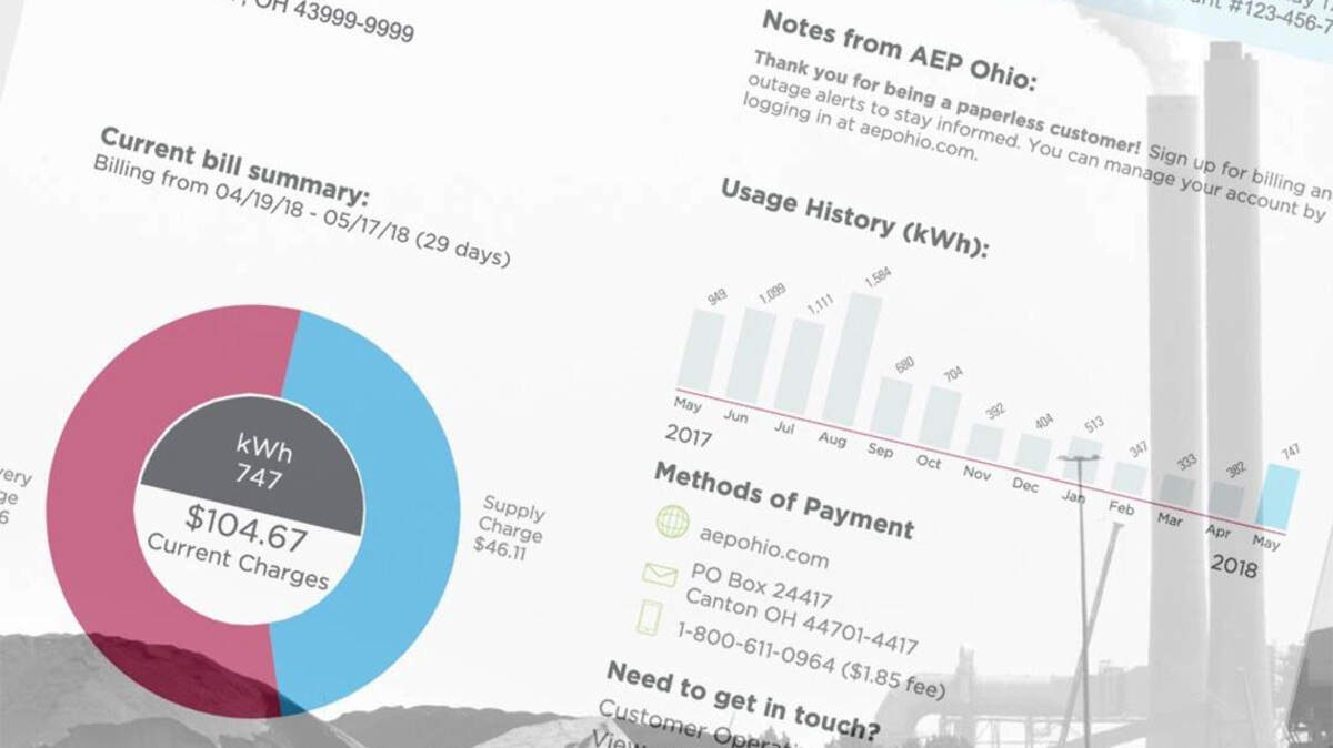 Ohio utility bill