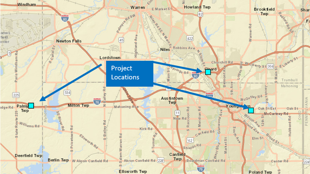 Ohio Depart. of Transportation announces Bridge Maintenance Project in Mahoning Valley.