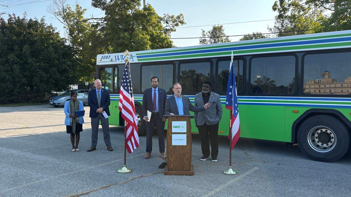 Western Reserve Transit Authority unveils new, advanced safety technology integrating into fleet.