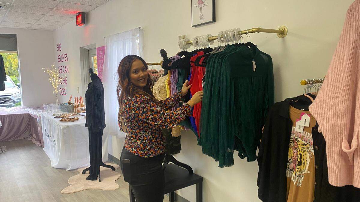 The opening of the Stanley Grace clothing boutique is a dream come true for owner Angel Williams.