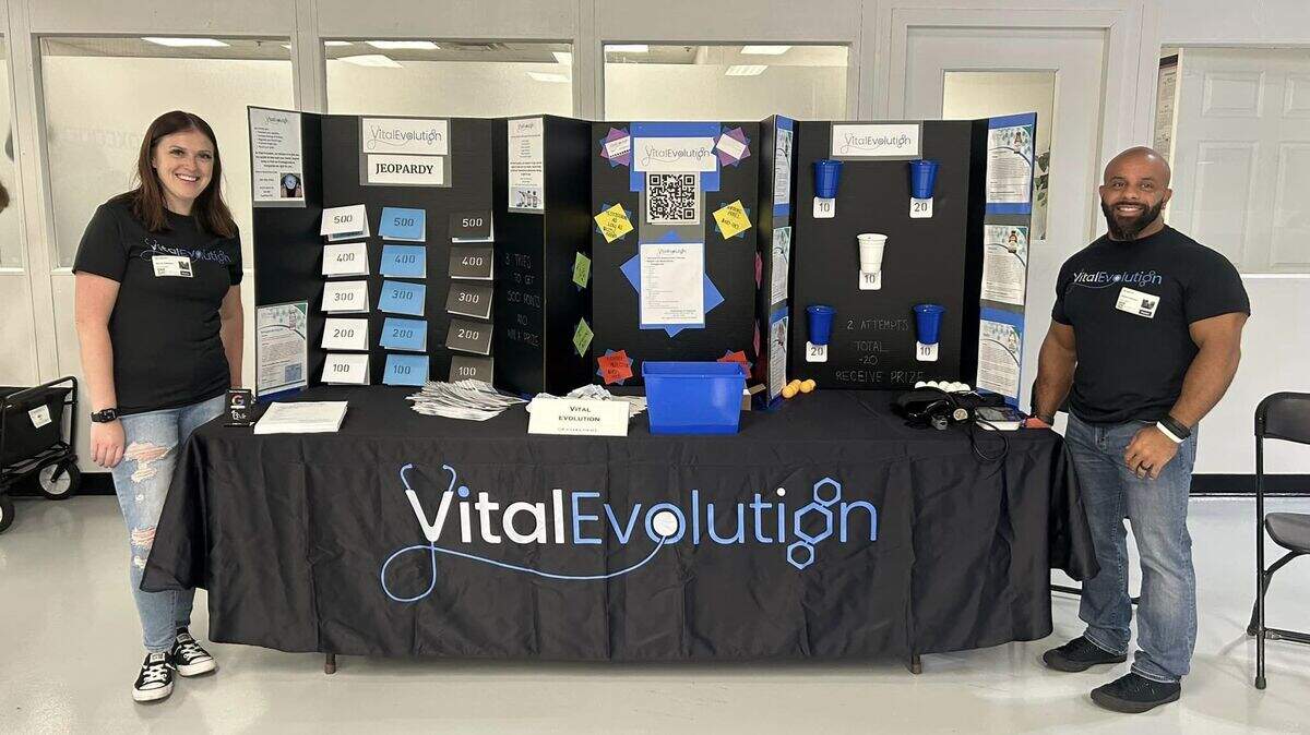 Rodney and Nicole Robinson recently held the grand opening of their new business Vital Evolution in Canfield.