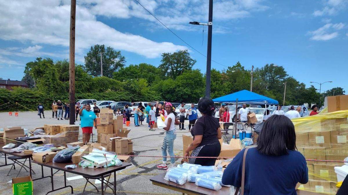 FILE Household necessities giveaway starts at 1 p.m. Nov. 16 at Henry Stambaugh Golf Course on Gypsy Lane in Youngstown.