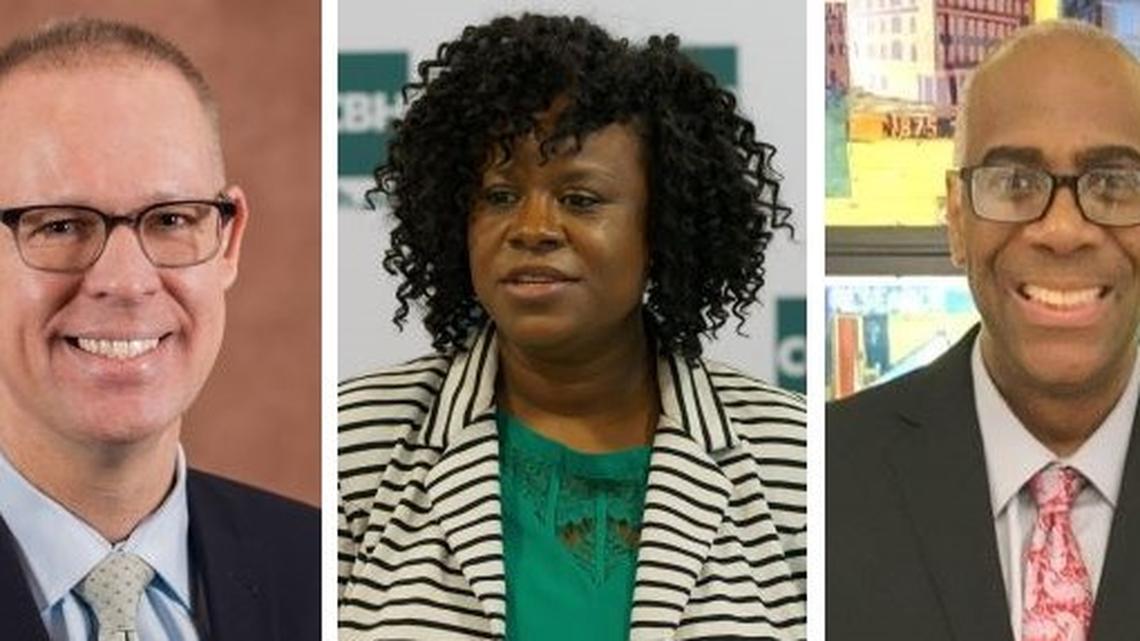 Terry Allan, Romona Brazile and Leon McDougle (Photos courtesy of Eye on Ohio)