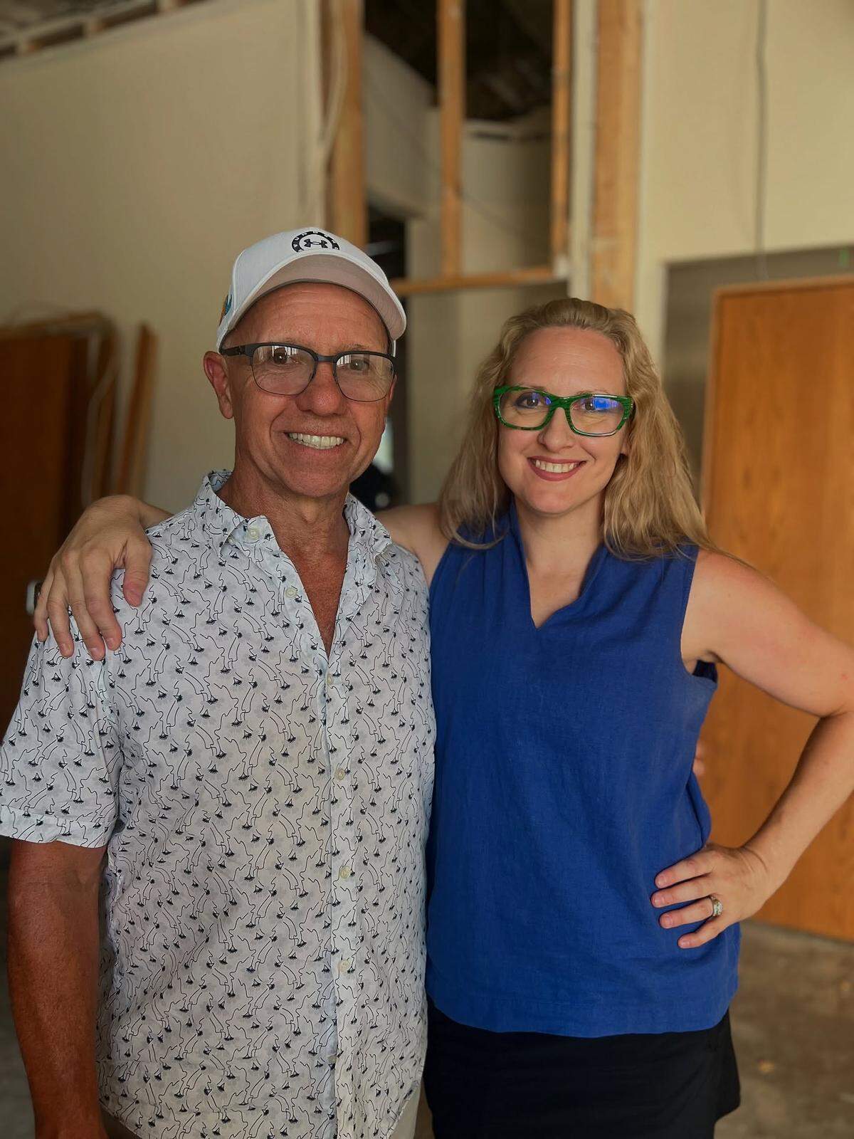 Jim Landino and Jen Krezeczowski operate JCL Development in Sharon, Pa.