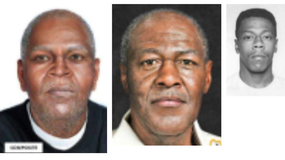 The U.S. Marshals Service listed Ohio man Lester Eubanks as one of the 15 most wanted fugitives. Missing since December 1973, when he was 30 years old, the two photos from left are aged progressions of what Eubanks might look like today.