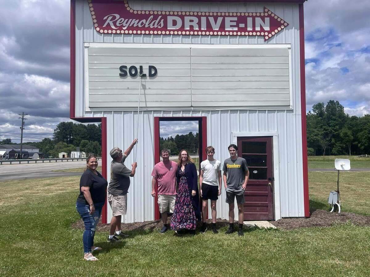 Reynold’s Drive In announced the theater in western Pennsylvania is now being run by Galina, Bill, Nikolay and Lucas Bardwell.