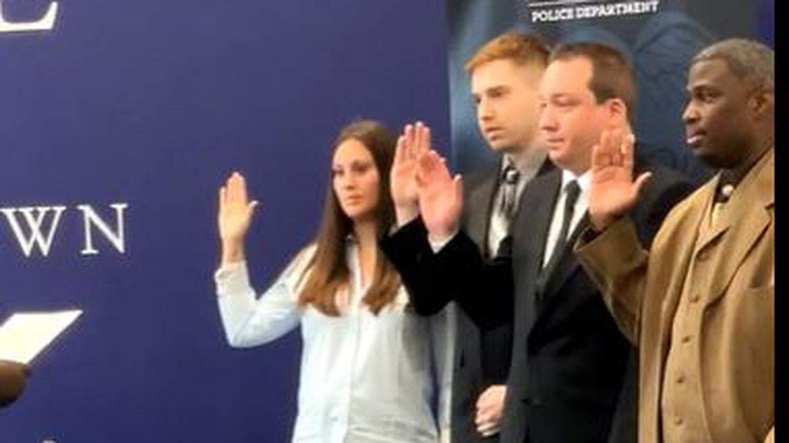 Youngstown police swears in 4 new officers today