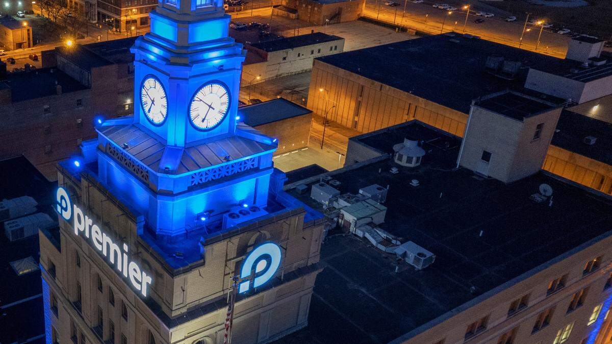 Premier Bank in downtown Youngstown