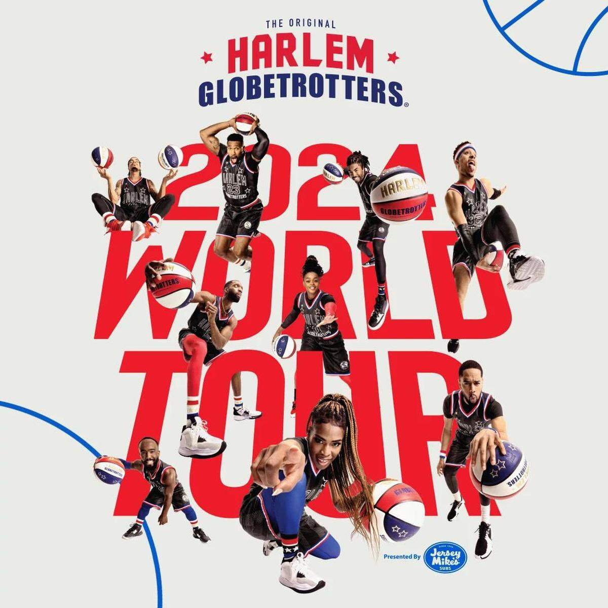The world-famous Harlem Globetrotters will make a stop at Youngstown’s Covelli Centre as part of their global tour.