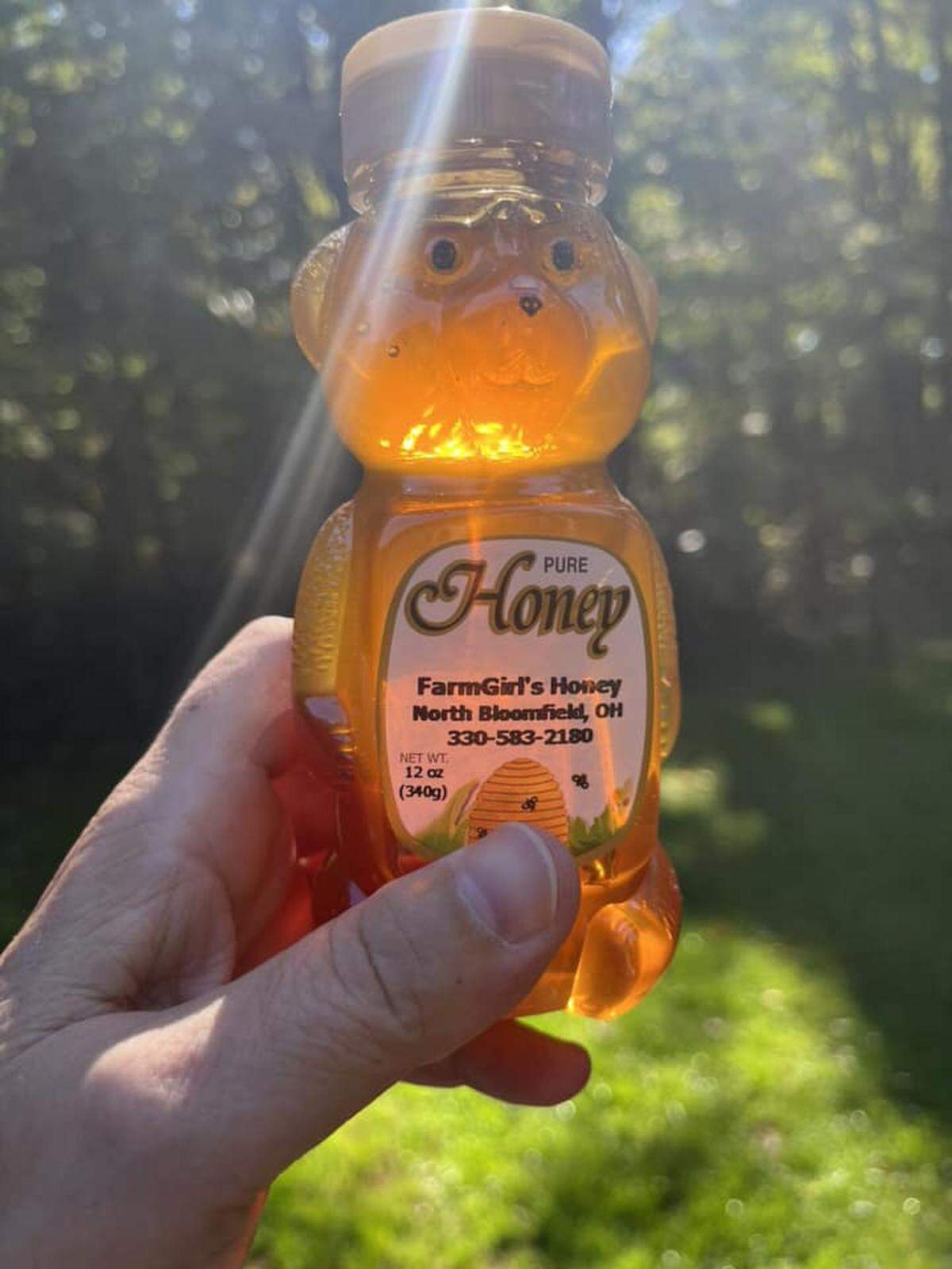 Kimmer Wolfinger started keeping bees in 2009 with two hives and now owns 25 hives at FarmGirl’s Honey in North Bloomfield.
