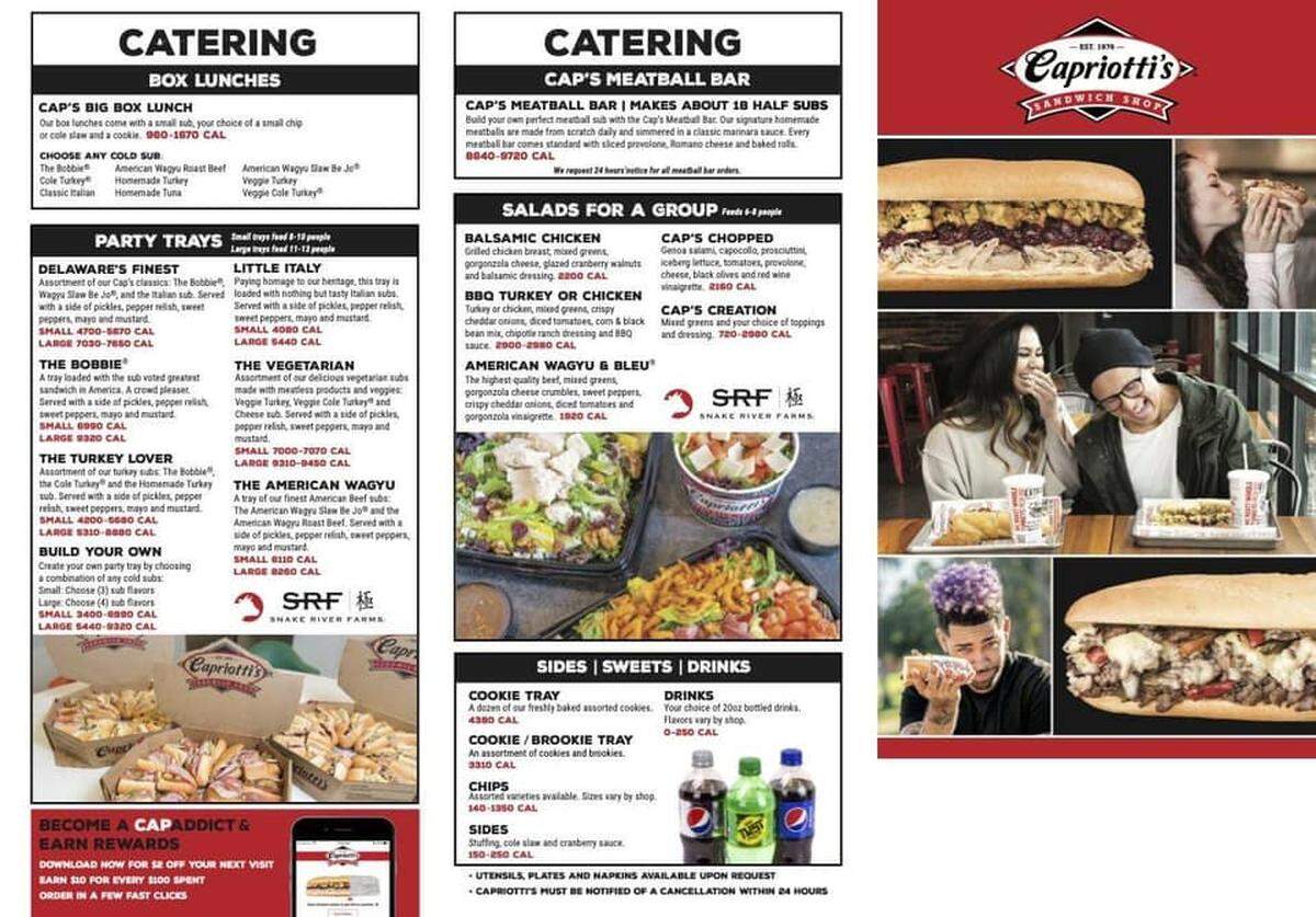 Here’s what’s on the menu at Capriotti’s Sandwich Shop in Canfield