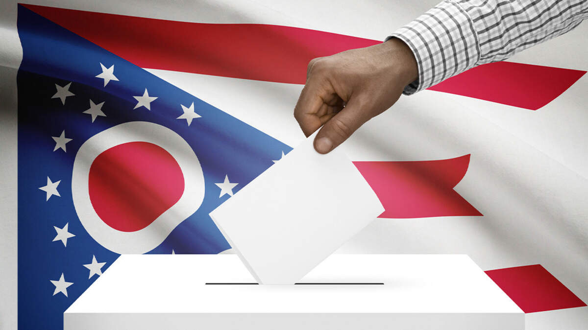 Voting, Ohio flag