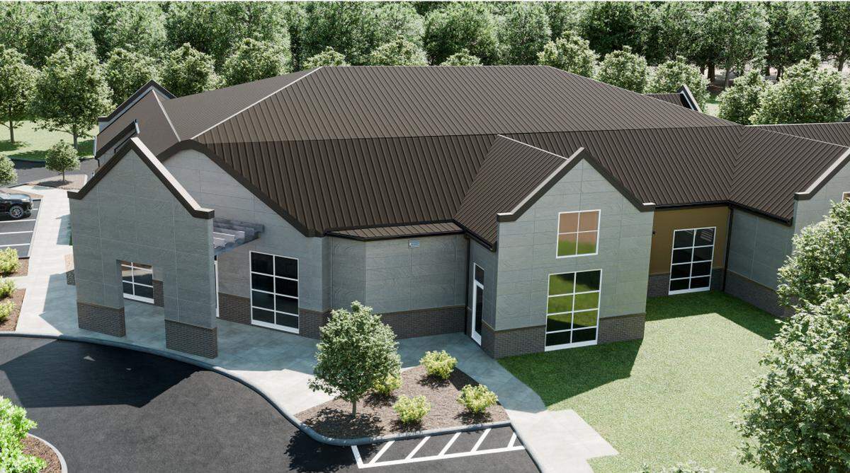 The East Branch Library, located at 430 Early Road in Youngstown was first built in 2008 and will be renovated this year.