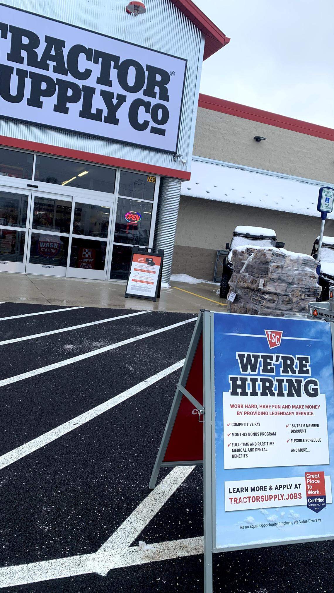 Mahoning Valley shoppers can visit the new Tractor Supply Company open in Columbiana, one of over 2,000 locations in the U.S.