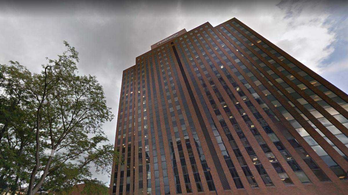 FirstEnergy’s headquarters in Akron.