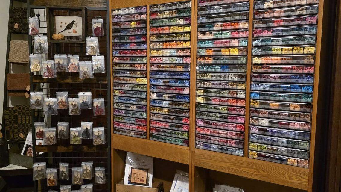 Meet Stacey Banning and Kay Burr, owners of a new shop in Kinsman focusing on fiber arts, primitive decor and antiques.