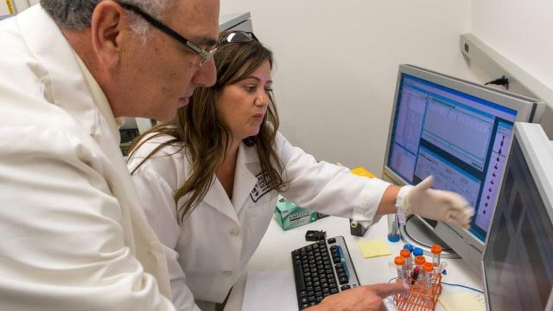 In this photo is Dr. Howard L. Weiner, the co-director of the Ann Romney Center for Neurologic Diseases at Brigham and Women’s Hospital in Boston, Massachusetts. (Justin Knight)