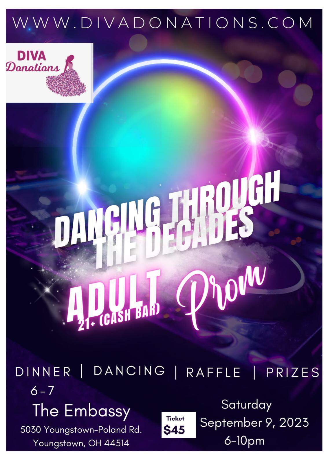 Dancing Through The Decades Adult Prom