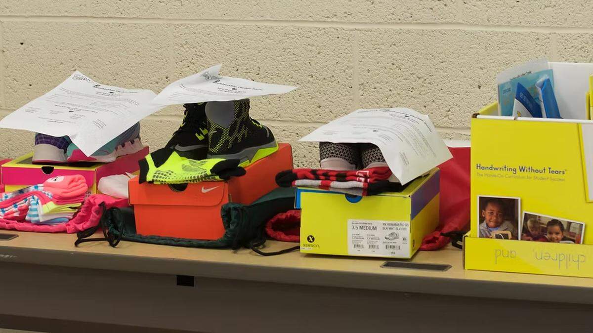 Meet Cathy Crawford, co-founder of a Mahoning Valley nonprofit fitting students in need with new shoes throughout the school year.