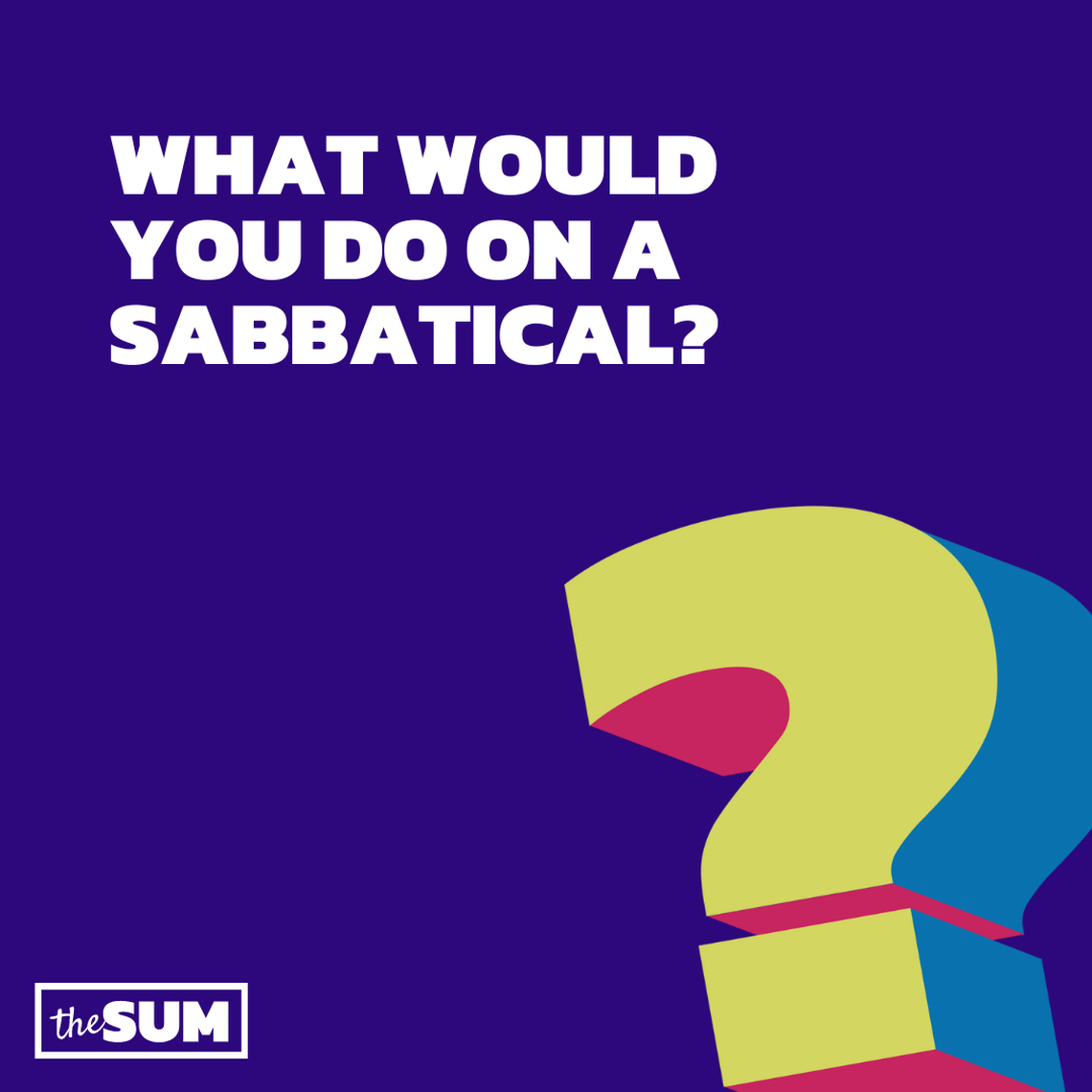 Have you given it any thought?