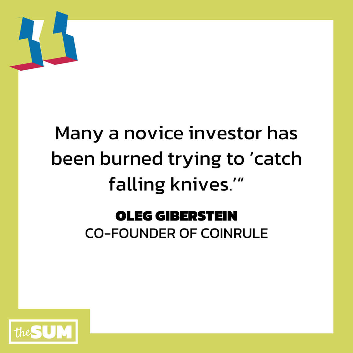 People have lost tons of hundreds of thousands of dollars during pandemic-era crypto crashes with no way no way to hold exchanges accountable.