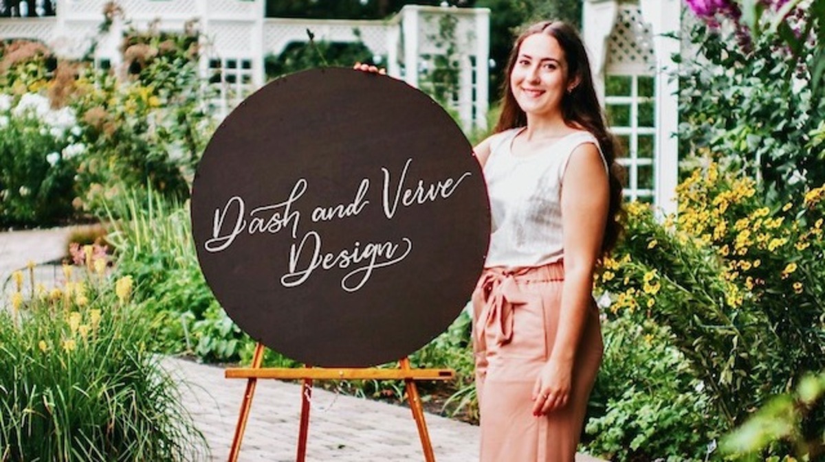 Megan Factor, who established Dash and Verve Design in 2018, said her company  specializes in home decor, event rentals and custom orders, uses hand lettering and wood burning to add personal touches to ornaments, coasters, signs and more. (Photo provided)
