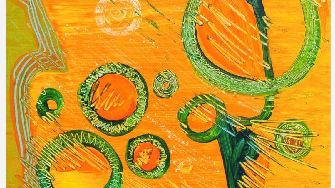 Art display from Moema Furtado’s upcoming display at Thomases Family Endowment of the Youngstown Area Jewish Federation Art Gallery