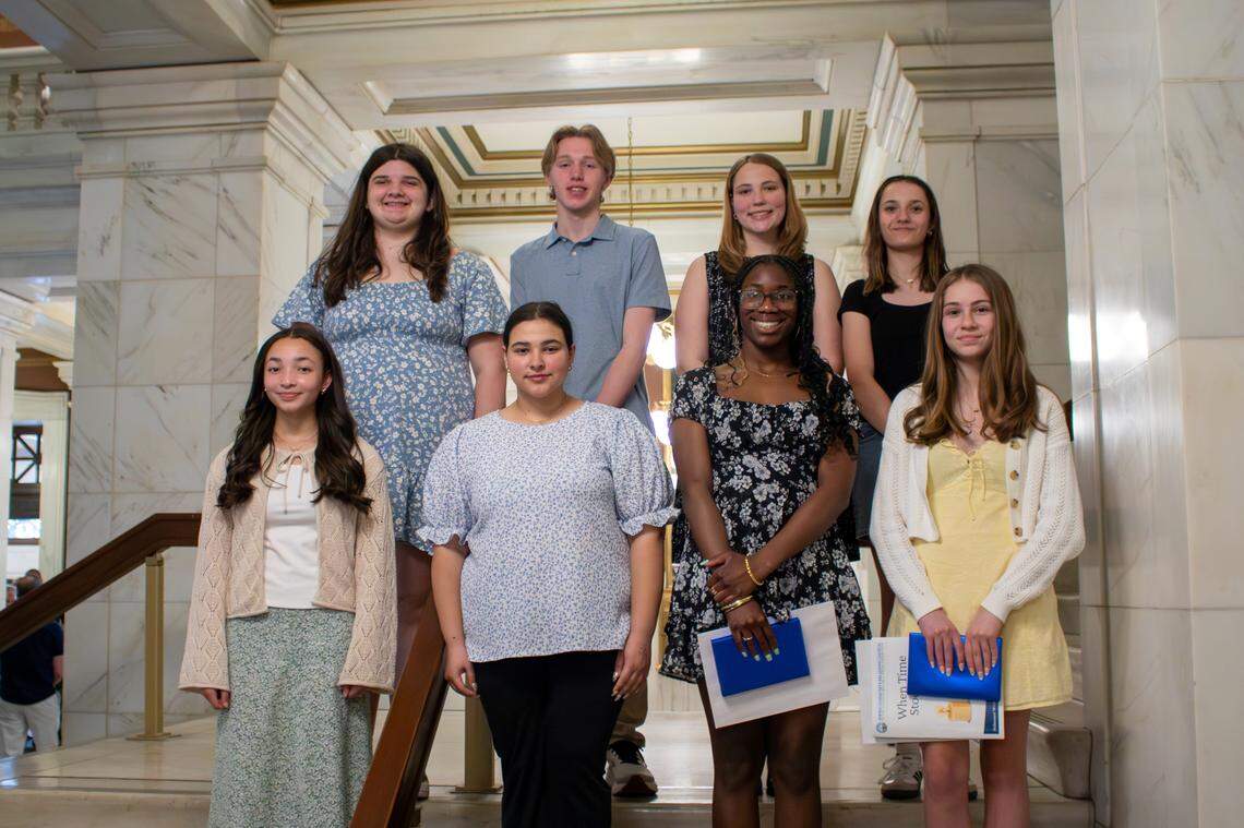 Students in grades seven to 12 were invited to submit an original piece of poetry, narrative composition, art, or multimedia piece.