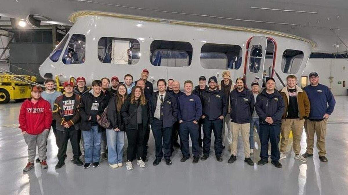 The experiential learning trip provided students with rare access to the operations behind one of the most recognized icons in aerial videography.