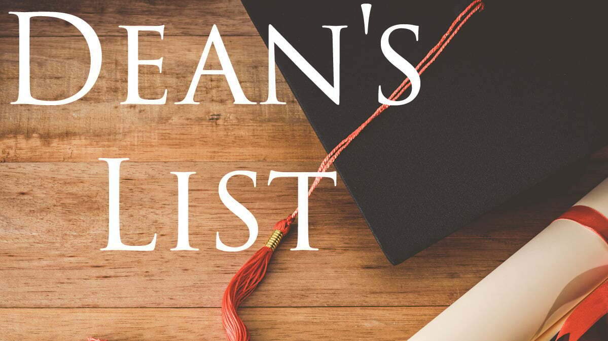 Mahoning Valley students named to Fall Dean’s Honor List at Cedarville University.