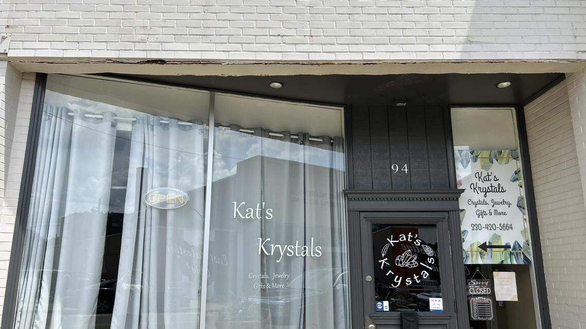 Kat’s Krystals opened this week for business in East Palestine