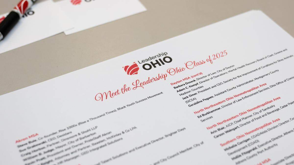 The executive director of the Ohio Land Bank Association and Trumbull County resident Shawn Carvin has been selected as an Ohio Leadership Fellow for 2025. 