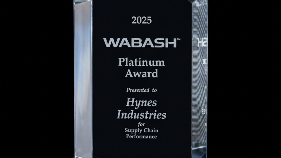 Youngstown-based manufacturer recognized with Wabash Platinum Award